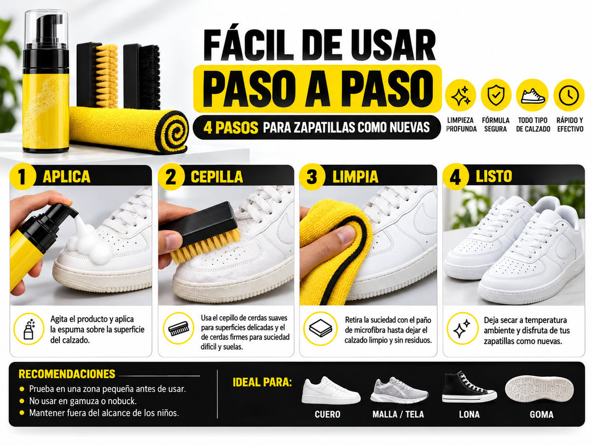 Kit De Limpieza Zapatillas