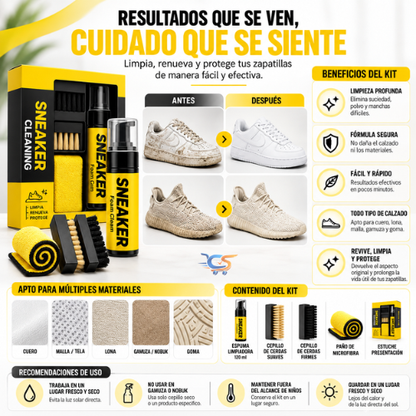 Kit De Limpieza Zapatillas
