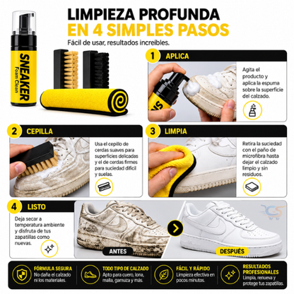Kit De Limpieza Zapatillas