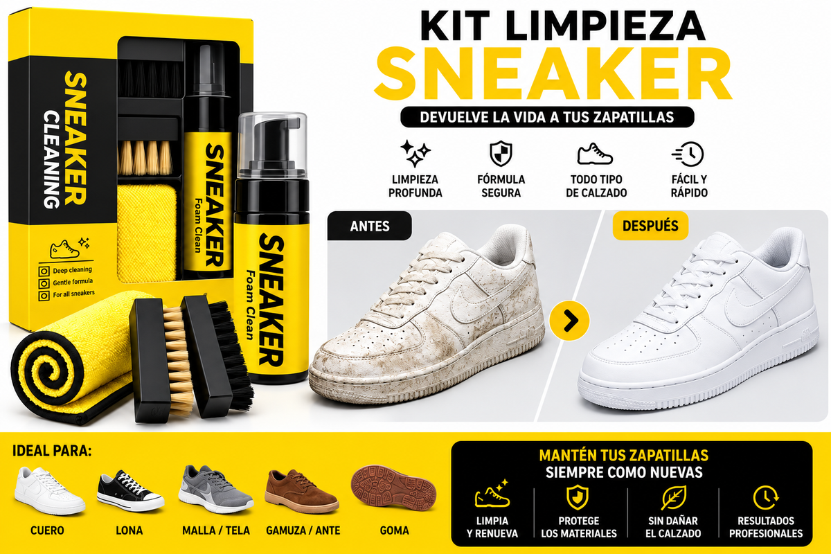Kit De Limpieza Zapatillas