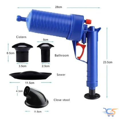 Pistola Destapa Baño y Desagües