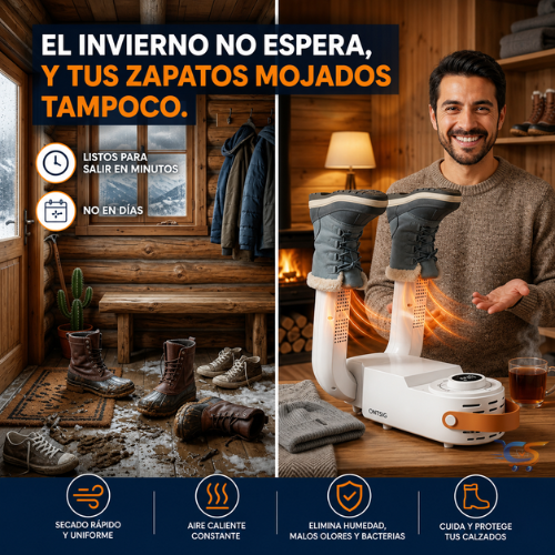 Secador de Zapatos Eléctrico