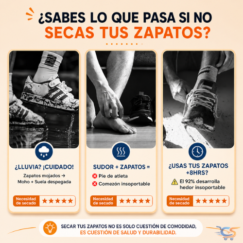 Secador de Zapatos Eléctrico
