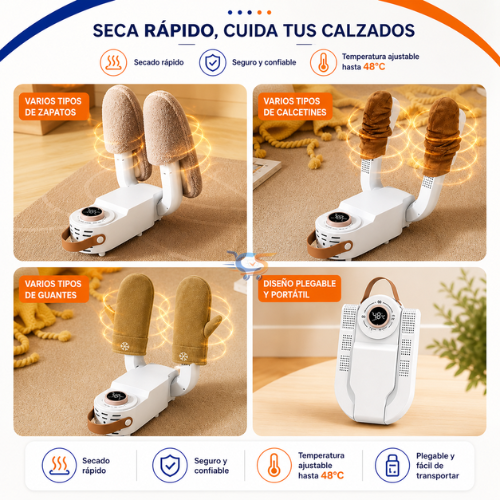 Secador de Zapatos Eléctrico